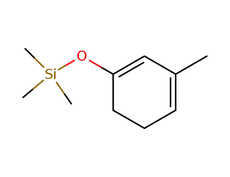 Molecular Structure of 61140-45-2 (Silane, trimethyl[(3-methyl-1,3-cyclohexadien-1-yl)oxy]-)