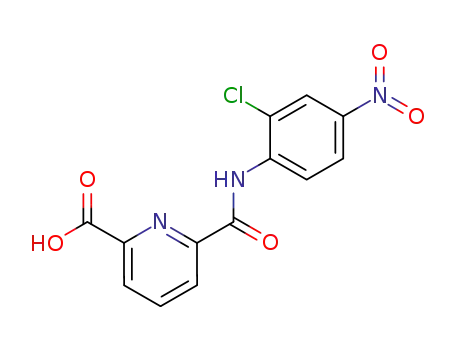 Molecular Structure of 128654-09-1 (N-(6-carboxypicolinyl)-2-chloro-4-nitroaniline)