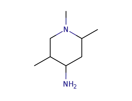 Molecular Structure of 18103-90-7 (4-Piperidinamine, 1,2,5-trimethyl-)