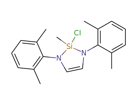 2-Chlor-1,3-bis(2,6-dimethylphenyl)-2-methyl-1,3-diaza-2-sila-4-cyclopenten