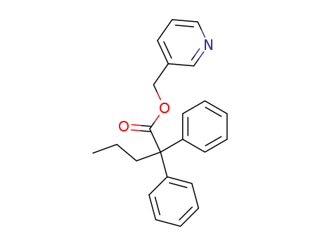 2,2-diphenyl-valeric acid-[3]pyridylmethyl ester