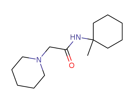 piperidino-acetic acid-(1-methyl-cyclohexylamide)