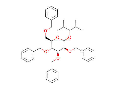2,4-dimethylpentan-3-yl 2,3,4,6-tetra-O-benzyl-α-D-mannopyranoside