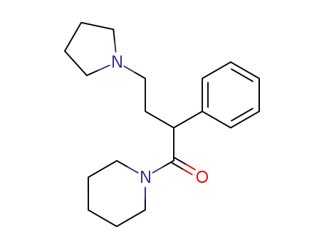 1-(2-phenyl-4-pyrrolidino-butyryl)-piperidine