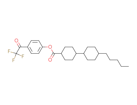 4'-Pentyl-bicyclohexyl-4-carboxylic acid 4-(2,2,2-trifluoro-acetyl)-phenyl ester