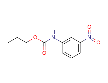 (3-nitro-phenyl)-carbamic acid propyl ester
