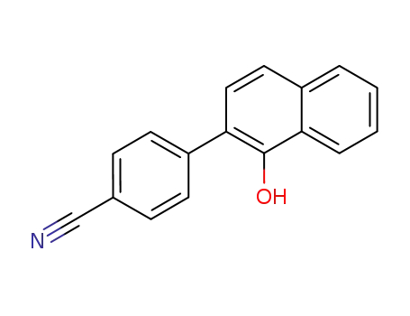 4-(1-Hydroxy-naphthalen-2-yl)-benzonitrile