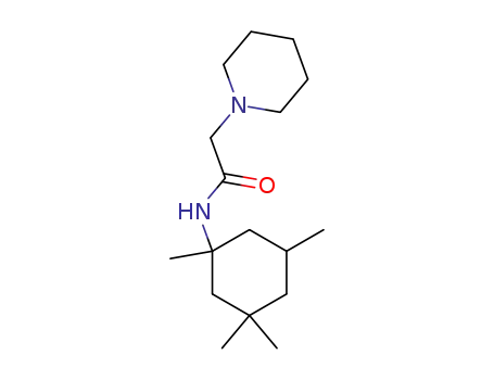 piperidino-acetic acid-(1,3,3,5-tetramethyl-cyclohexylamide)