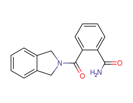 Molecular Structure of 74066-64-1 (N-(o-carbamoylbenzoyl)isoindoline)