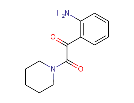 Molecular Structure of 106275-51-8 (1-(2-amino-phenyloxoacetyl)-piperidine)