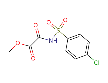 (4-chloro-benzenesulfonyl)-oxalamic acid methyl ester