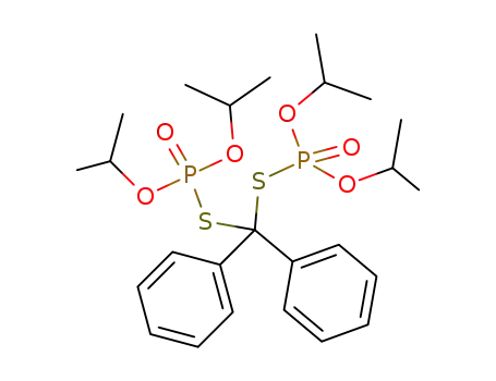 Thiophosphoric acid S-[(diisopropoxy-phosphorylsulfanyl)-diphenyl-methyl] ester O,O'-diisopropyl ester