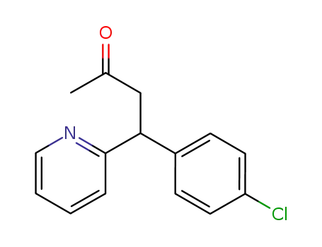 4-(4-chloro-phenyl)-4-[2]pyridyl-butan-2-one