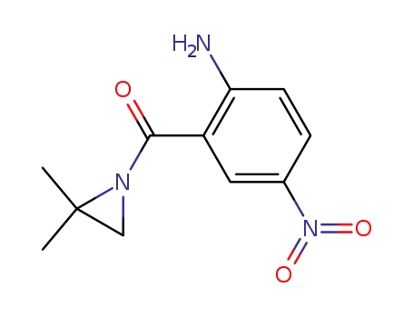 1-(2-amino-5-nitro-benzoyl)-2,2-dimethyl-aziridine