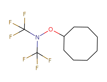 bis(trifluoromethylamino-oxy)cyclo-octane