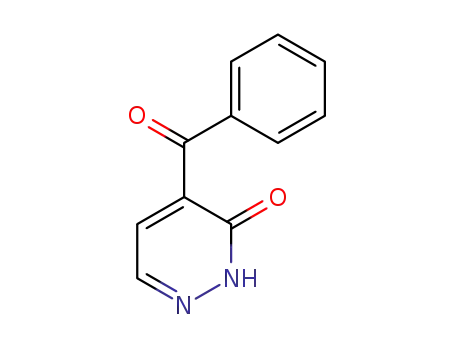 Molecular Structure of 138366-12-8 (3(2H)-Pyridazinone, 4-benzoyl-)