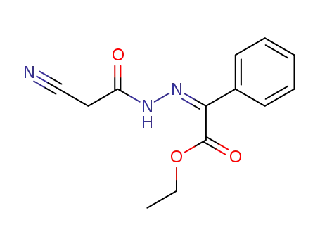 (cyanoacetyl-hydrazono)-phenyl-acetic acid ethyl ester