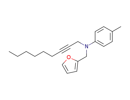 Furan-2-ylmethyl-non-2-ynyl-p-tolyl-amine