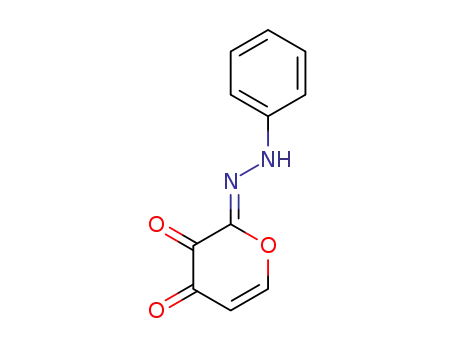 pyran-2,3,4-trione-2-phenylhydrazone