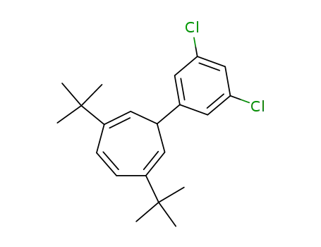 1,3,5-Cycloheptatriene,
7-(3,5-dichlorophenyl)-2,5-bis(1,1-dimethylethyl)-