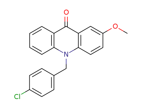 10-(4-Chloro-benzyl)-2-methoxy-10H-acridin-9-one