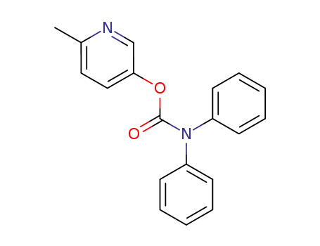 diphenyl-carbamic acid-(6-methyl-[3]pyridyl ester)