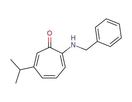 2-benzylamino-6-isopropyl-cycloheptatrienone