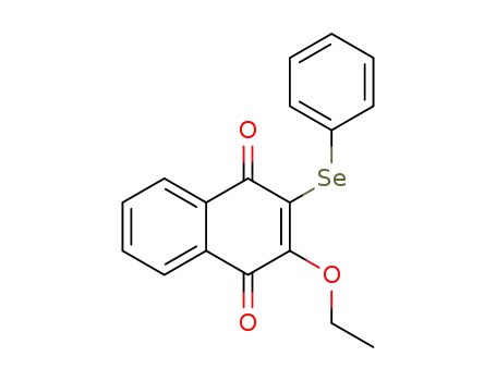 2-Ethoxy-3-phenylselanyl-[1,4]naphthoquinone