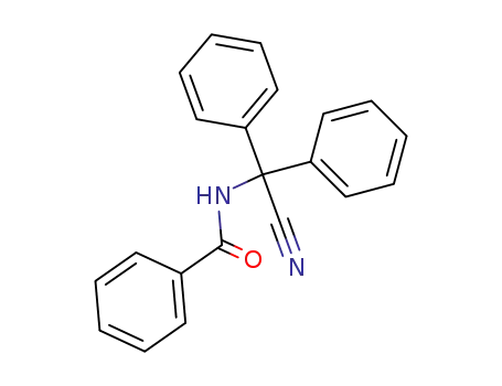 benzoylamino-diphenyl-acetonitrile