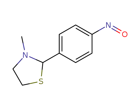 Thiazolidine, 3-methyl-2-(4-nitrosophenyl)-