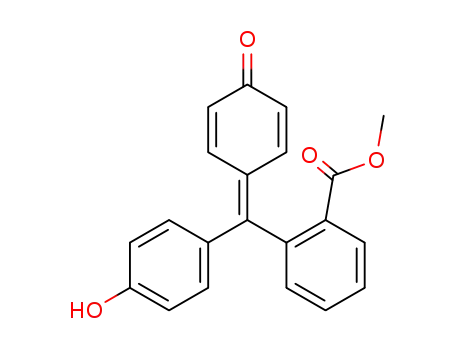 2-[(4-hydroxy-phenyl)-(4-oxo-cyclohexa-2,5-dienylidene)-methyl]-benzoic acid methyl ester