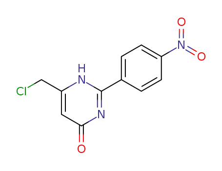 6-Chloromethyl-2-(4-nitro-phenyl)-1H-pyrimidin-4-one