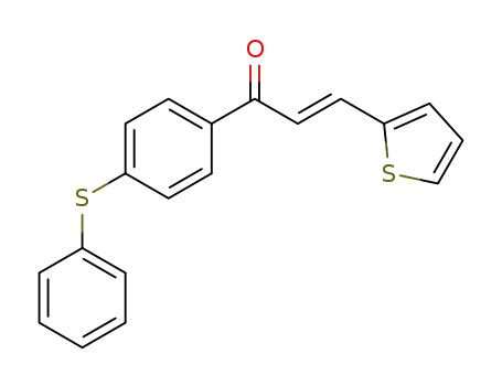 2-Propen-1-one, 1-[4-(phenylthio)phenyl]-3-(2-thienyl)-