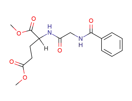 <i>N</i>-(<i>N</i>-benzoyl-glycyl)-glutamic acid dimethyl ester