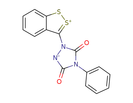 4-phenyl-1-<3-(1,2-benzodithiolio)>urazolide