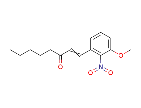 Molecular Structure of 138474-95-0 (1-Octen-3-one, 1-(3-methoxy-2-nitrophenyl)-)