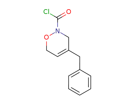 2-chloroformyl-4-benzyl-3,6-dihydro-1,2-oxazine