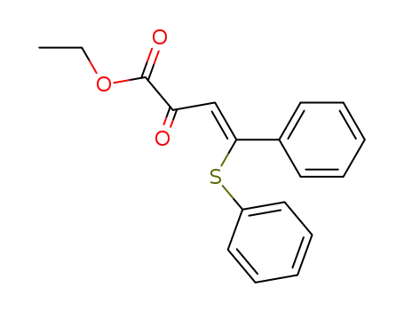 3-Butenoic acid, 2-oxo-4-phenyl-4-(phenylthio)-, ethyl ester, (Z)-