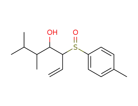 5,6-Dimethyl-3-(toluene-4-sulfinyl)-hept-1-en-4-ol