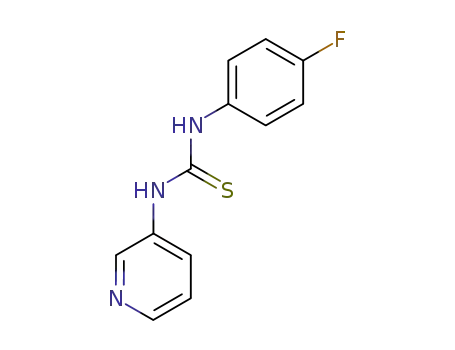 <i>N</i>-(4-fluoro-phenyl)-<i>N</i>'-[3]pyridyl-thiourea