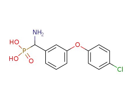 {Amino-[3-(4-chloro-phenoxy)-phenyl]-methyl}-phosphonic acid