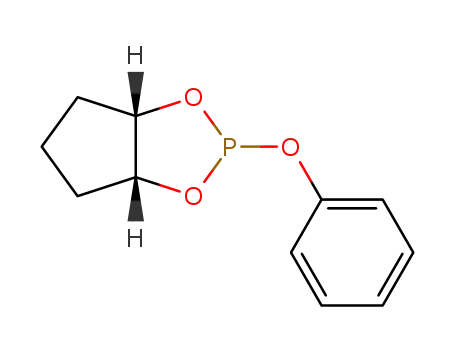 2ξ-phenoxy-(3a<i>r</i>,6a<i>c</i>)-tetrahydro-cyclopenta[1,3,2]dioxaphosphole