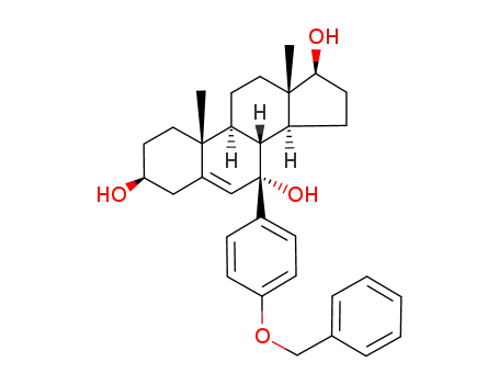 7β-(4-benzyloxyphenyl)androst-5-ene-3β,7α,17β-triol