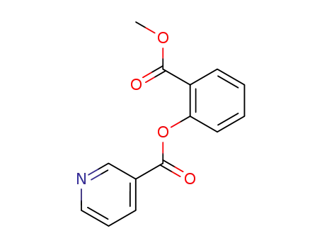 Molecular Structure of 23723-12-8 (2-nicotinoyloxy-benzoic acid methyl ester)