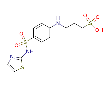 3-(4-thiazol-2-ylsulfamoyl-anilino)-propane-1-sulfonic acid