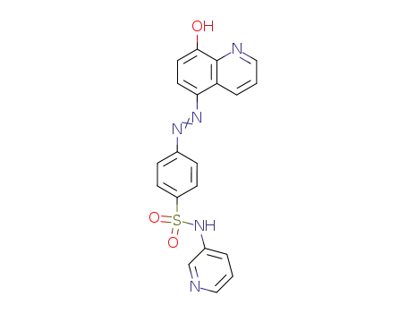 4-(8-Hydroxy-quinolin-5-ylazo)-N-pyridin-3-yl-benzenesulfonamide