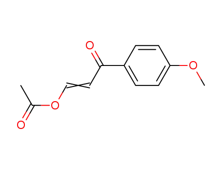 3-acetoxy-1-(4-methoxy-phenyl)-propenone
