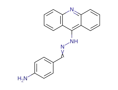 4-(Acridin-9-yl-hydrazonomethyl)-phenylamine