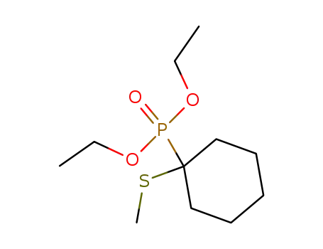 Diethyl [1-(methylsulfanyl)cyclohexyl]phosphonate
