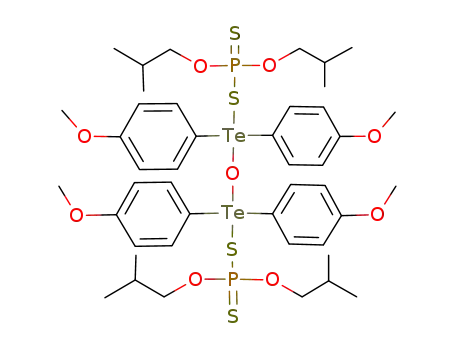 C<sub>44</sub>H<sub>64</sub>O<sub>9</sub>P<sub>2</sub>S<sub>4</sub>Te<sub>2</sub>